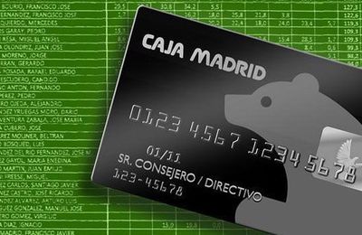 Quiénes y cuanto se llevaron con las tarjetas "black" de Caja Madrid, al descubierto