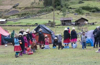 PEROU - campement de Jancapampa 