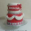 Wedding cake pour le baptême de Shaina !