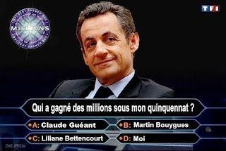 Sarkozy tricheur met l'UMP à la rue, Sarkozy...