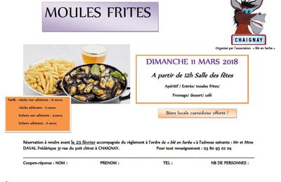 MOULES FRITES