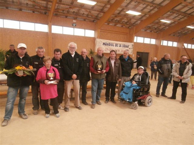 Remise des prix à l'issu des 2 jours de compétition