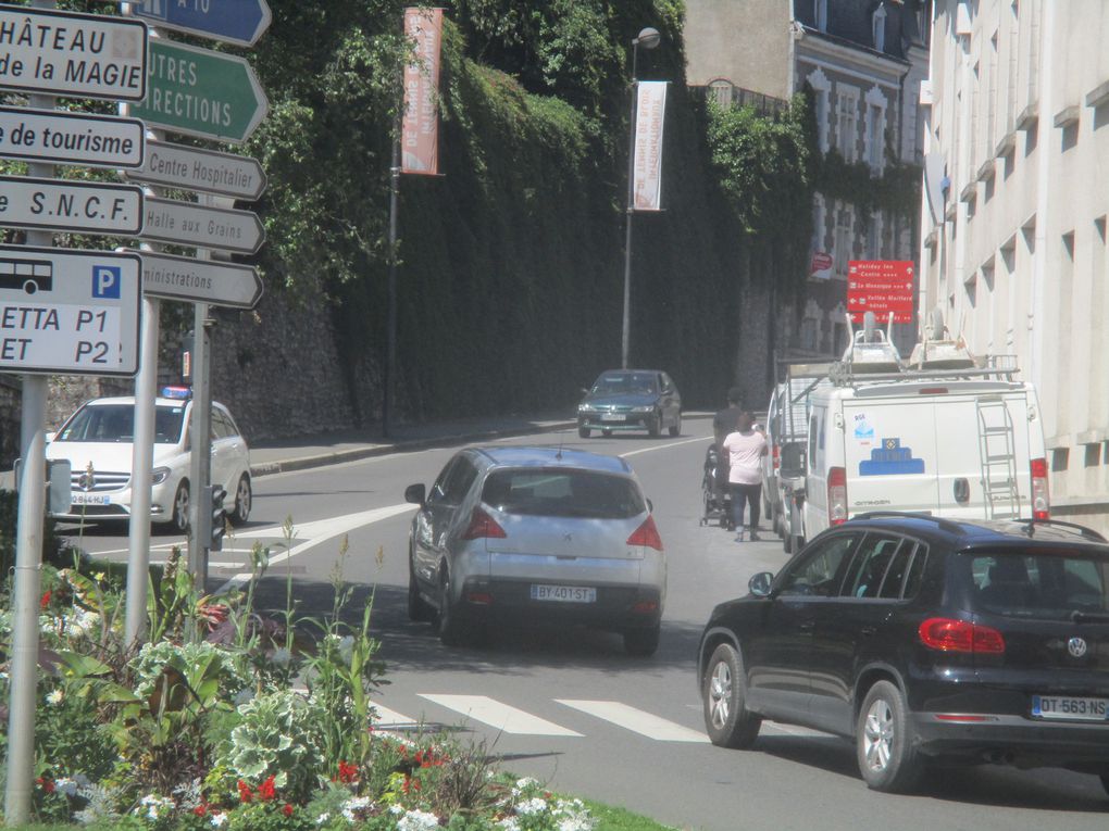 Rue Gallois à Blois fin juin 2018 