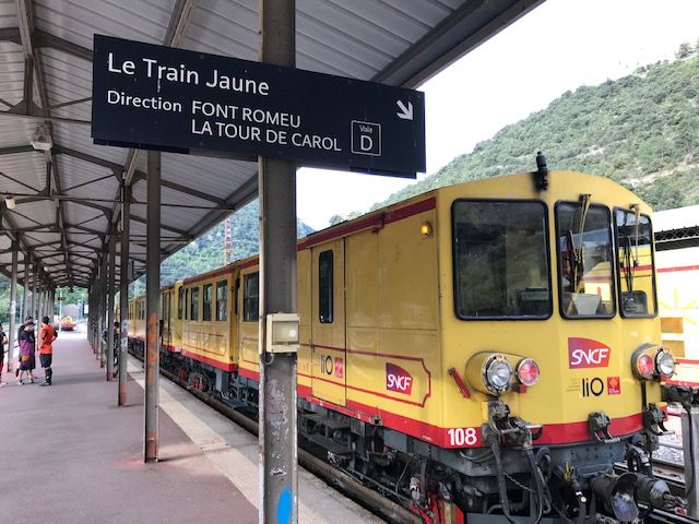 Samedi 29 Mai: Descente du train jaune
