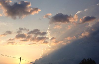 Au nord, l'orage