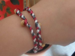 bracelets en tissu
