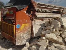 Scalpeur sur Chenille Turbo Trac 