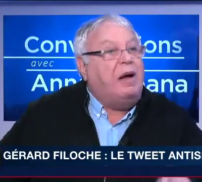 Tweet antisémite : Face à Gérard Filoche, ce soir, sur i24News, Anna Cabana s'énerve : "Soit vous êtes un imbécile, soit vous êtes un salop"
