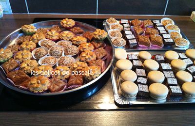 plateaux de patisseries