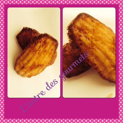 Madeleines au miel