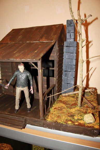 Diorama inspiré du film : Vendredi 13  