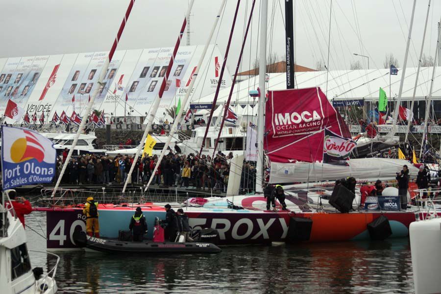 Le départ du Vendée Globe 2008 - Les Sables d'Olonnes