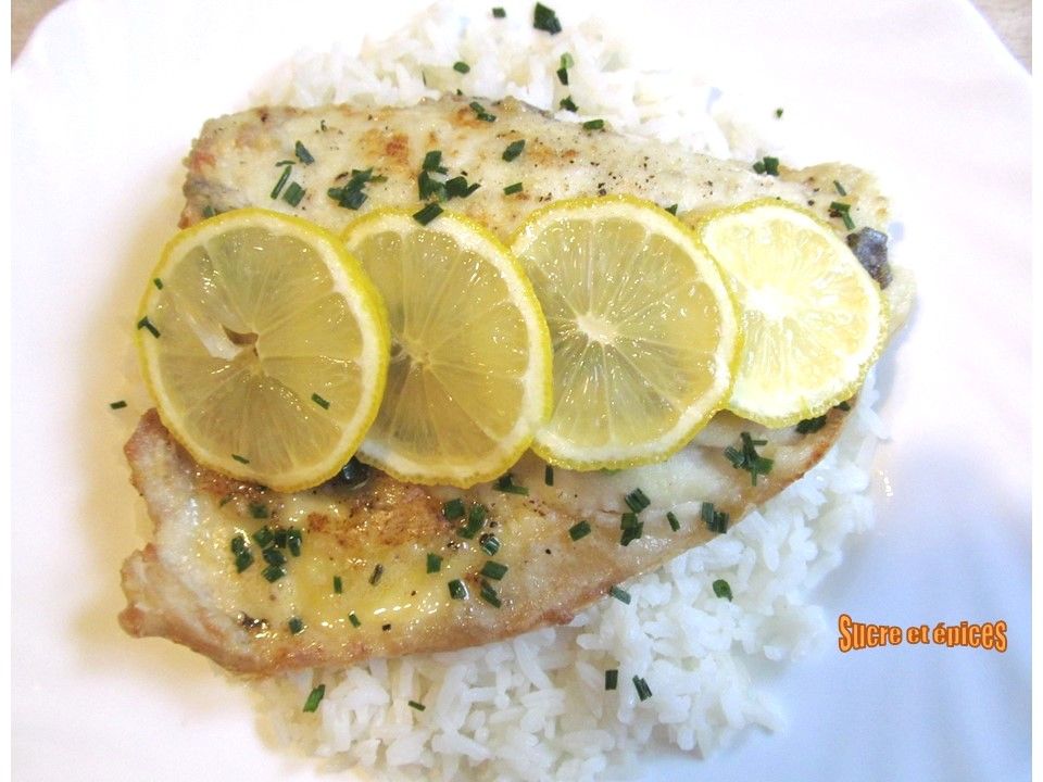Dorade meunière cuite au four