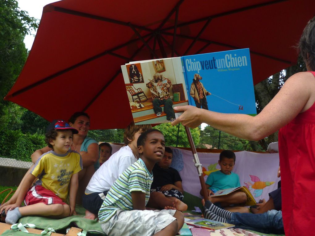 la "Charrette à Histoires" s'est promenée à la rencontre des enfants dans différents arrondissements de Lyon mais aussi à l'extérieur de la ville avec toujours plus d'albums à son bord.