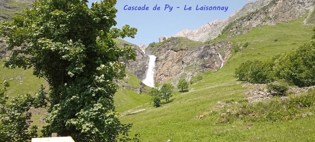 Retour au Laisonnay après passage au refuge de la Glière.