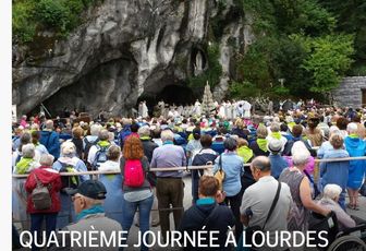 QUATRIÈME JOURNÉE À LOURDES 