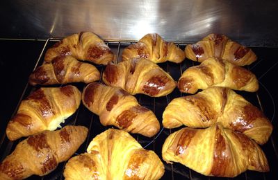 mes 1er croissants