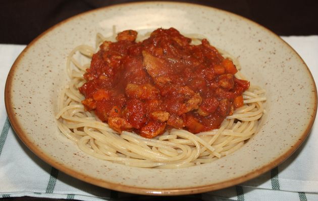 Spaghettis à la bolognaise? Oui mais vegan