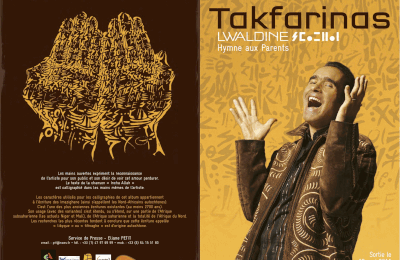 Ecouter le nouvel album 2011 de Takfarinas