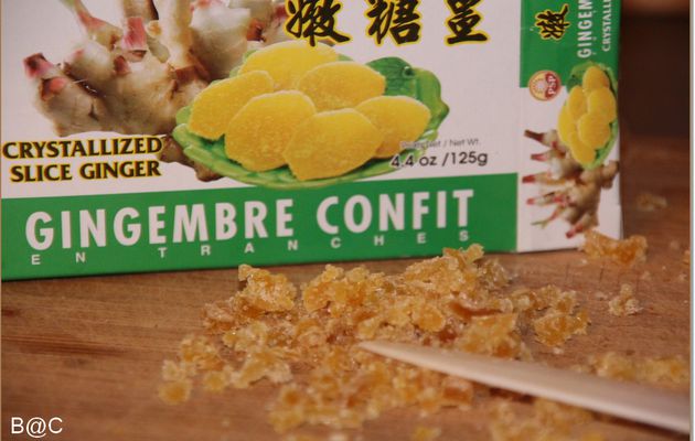 Glace gingembre-miel, comme à Saint-Pierre de la Réunion!