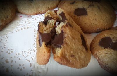 Cookies chocolat au lait et noisette 