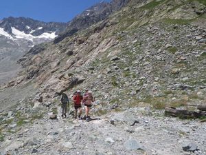 Arrivée au refuge du Sélé