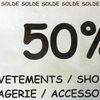 SOLDES - 50% CASH !!!