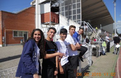 championnat départemental d'athlétisme 6 mai 2015