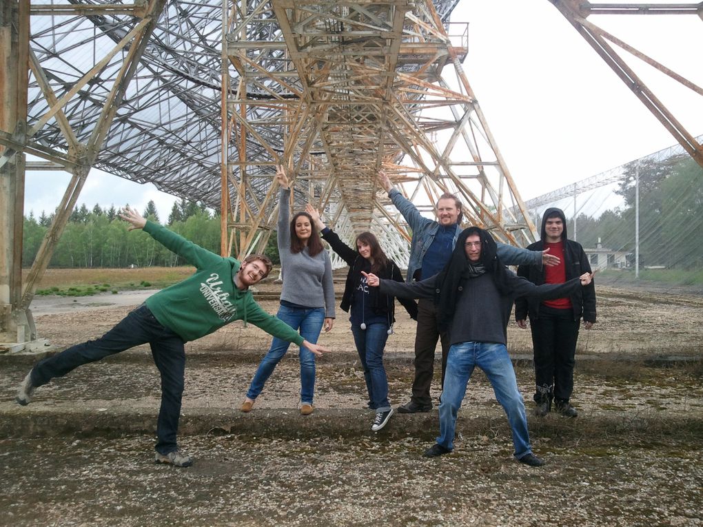 Sortie au radiotélescope de Nancay, le 19 Mai 2012.