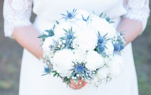 Mariage vintage bleu au Domaine des Moures avec Loove Photography / By Sonja Photography