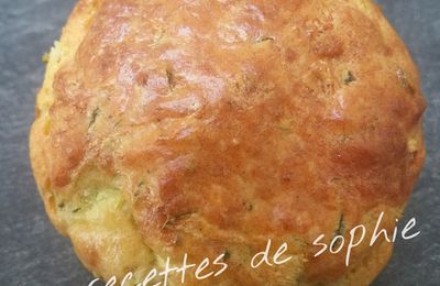 Muffins courgettes et parmesan