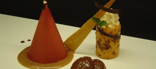 Parfait glacé aux marrons confits......