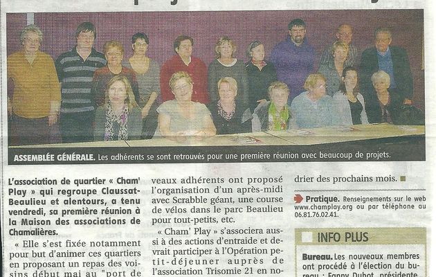 Article dans la Montagne