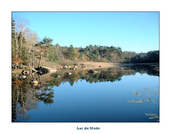 Lac du Merle en automne