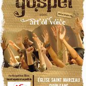 - Concert GOSPEL ART OF VOICE au profit du Mouvement du Nid ORLEANS 11 avril 2015 - VIVRE AUTREMENT VOS LOISIRS avec Clodelle