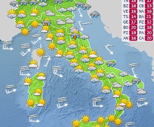 SEZ. VANGELO E METEO IL METEO DEL 03.05.2024 A CURA DI ANGELA CECERE