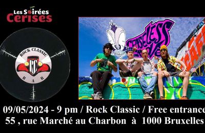 🍒 09/05/2024 - Ceaseless Groove /Funk/ @ Rock Classic - 55, rue Maché au Charbon à 1000 Bruxelles - 21h00 - Entrée gratuite / Free entrance