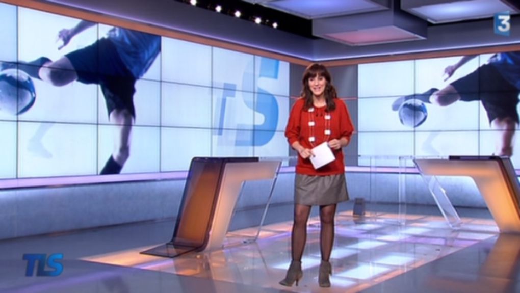 2012 12 10 - CLAIRE VOCQUIER-FICOT - FRANCE 3 - TOUT LE SPORT @19H55