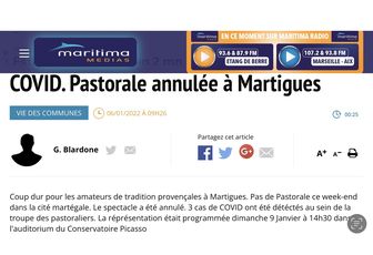 LA PASTORALE MAUREL ANNULÉE  