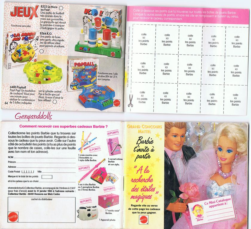 Album - Catalogue-Mattel-Barbie-1992