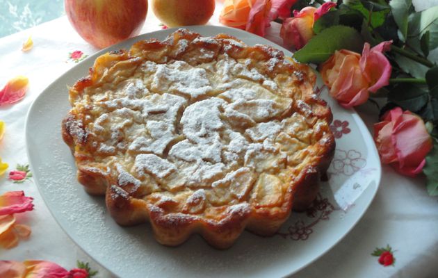 Gâteau fondant pomme poire