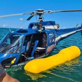 Amerrissage d'urgence d'un hélicoptère de la Gendarmerie en Nouvelle-Calédonie