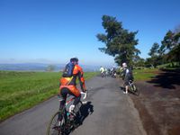 Le début du parcours prend rapidement de l'altitude pour rejoindre le col de Peyre Taillade.