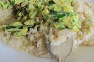 CURRY VEGETARIEN AUX COURGETTES