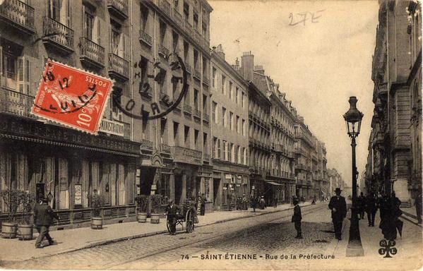 Cartes postales anciennes du quartier Jacquard-Préfecture
et de ses alentours.
