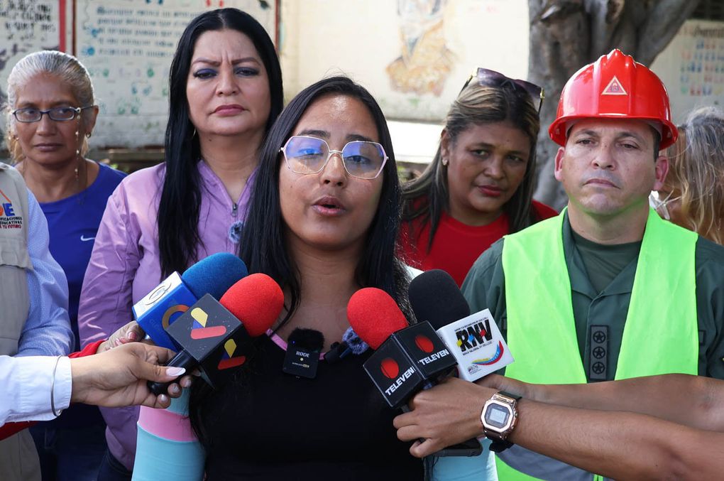 Bricomiles inician en Diego Ibarra plan de recuperación de centros educativos afectados durante las protestas