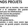 Grands projets - Hôpital et Services Publics - Chartreuse - Rocade Sud - Bâtiments communaux - Gare