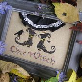 La Comtesse & Le Point De Croix: Chic Witch... free pattern