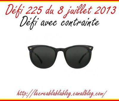 Défi 225 du créablablablog