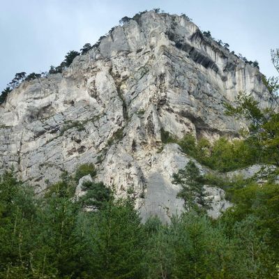 Escalade dans le Jura